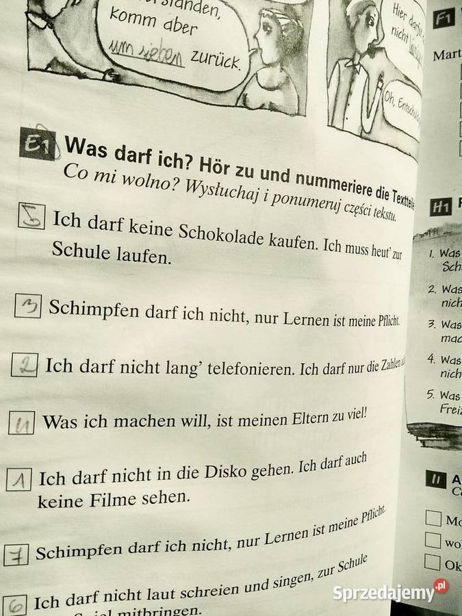 Der die das 4l6 ćwiczenia niemiecki outlet Warszawa sprzedam