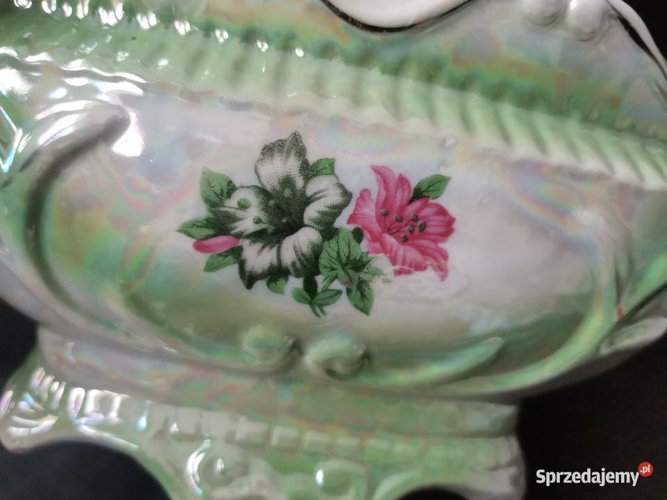 Stara porcelanowa żardiniera porcelana śląskie Katowice