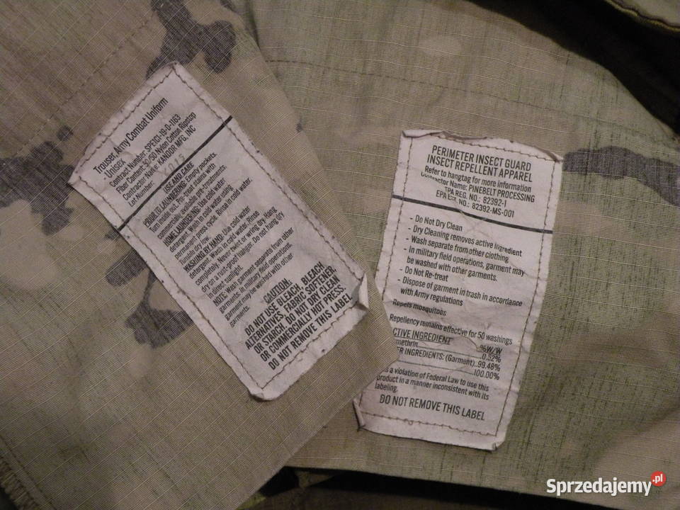 Spodnie ACU multicam ocp small x short 2 Wrocław