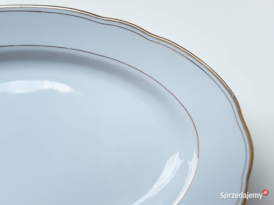 Półmisek porcelanowy Kahla biały mazowieckie Warszawa