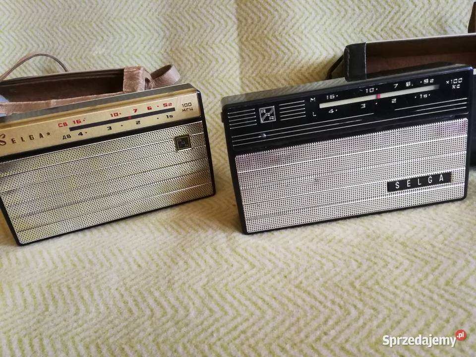 Radio tranzystorowe SELGA w oryginalnych Szczecin