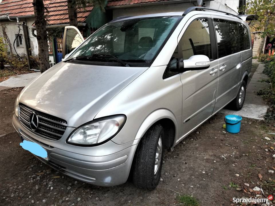 Mercedes Viano 32 LPG 220 nie Vito Van 7 osób wspomaganie kierownicy Inowrocław