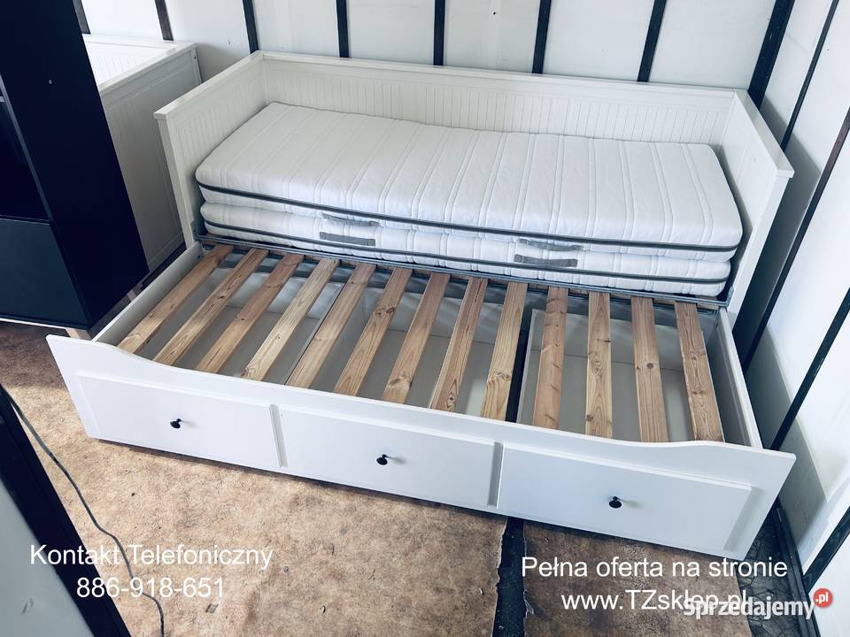 IKEA HEMNES Łóżko Leżanka z 3 szufladami 2 Rybnik