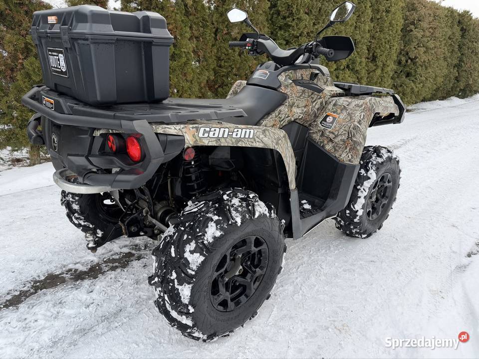 Can Am Outlander 1000 prywatny zarejestrowany Rok produkcji 2013 Jedlińsk