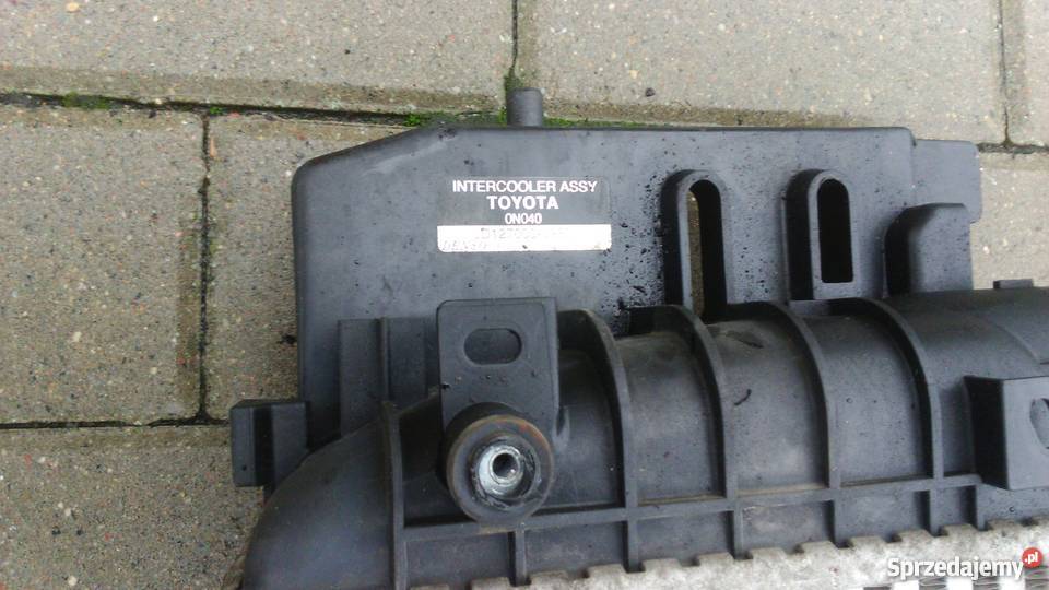 CHŁODNICA INTERCOOLER TOYOTA YARIS 14 D4D chłodnice Układ chłodzenia Warszawa