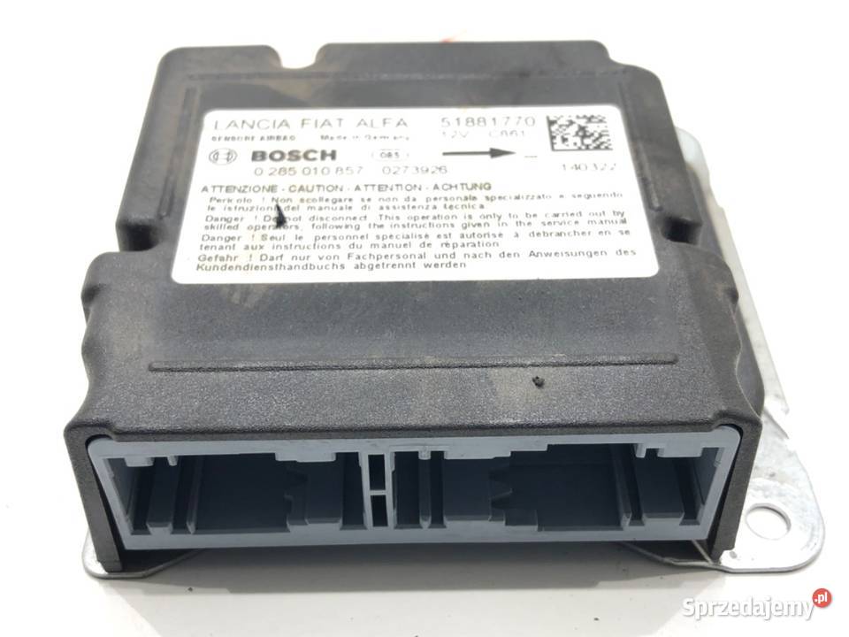 SENSOR AIRBAG FIAT DOBLO II 51881770 CZUJNIK osobowe