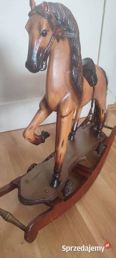 Koń na biegunach antyk pomorskie Czersk