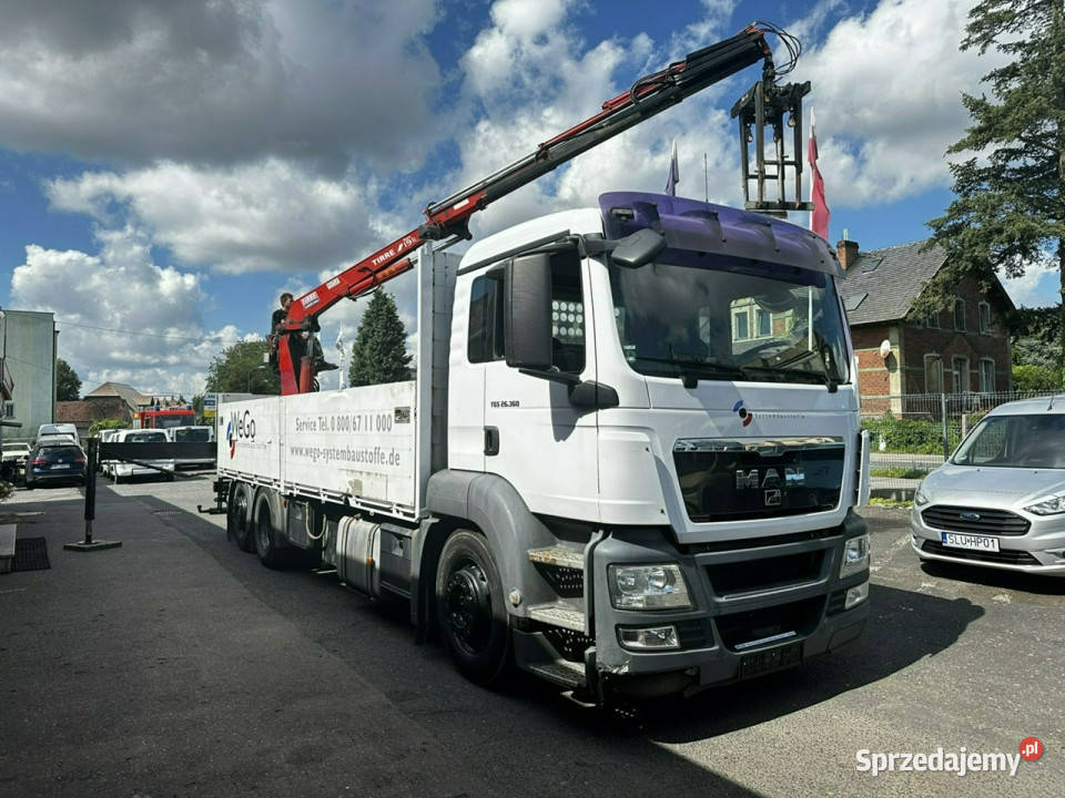 MAN MAN TGS 26360 Skrzynia HDS hwytak 2008 MAN pierwszy właściciel Samochody ciężarowe Syców sprzedam