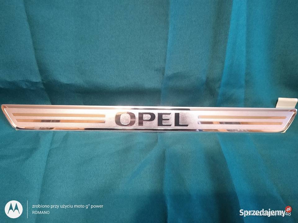 LISTWA ozdobna OPEL na próg samochodu Katowice