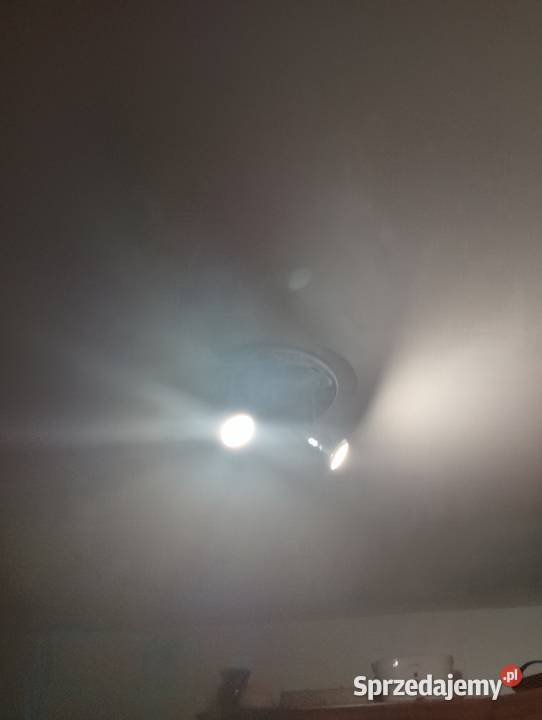 Lampa sufitowa 2 regulowane punkty żarówki LED w mazowieckie