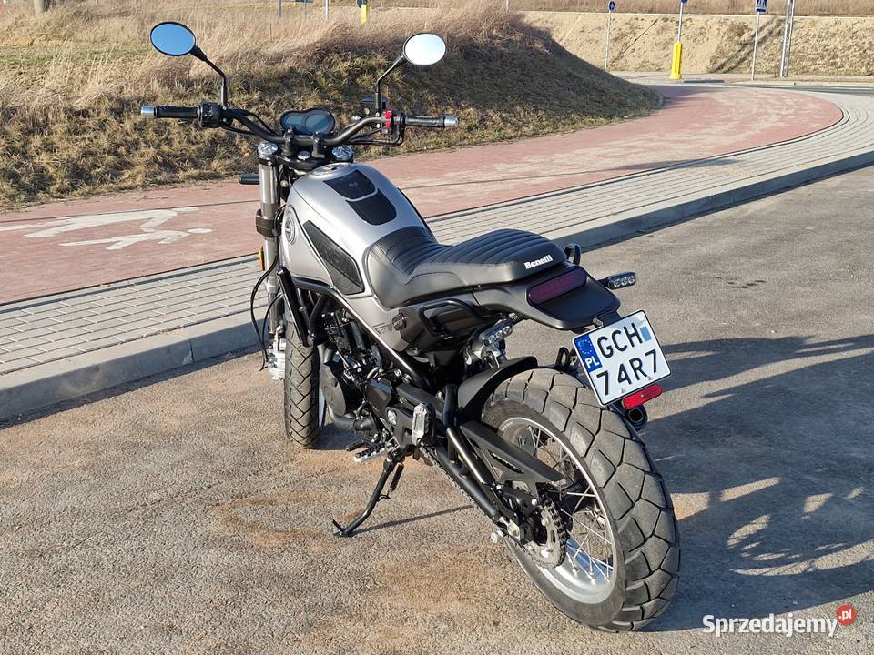 Benelli Leoncino Trail 500 pełna historia ABS Chojnice