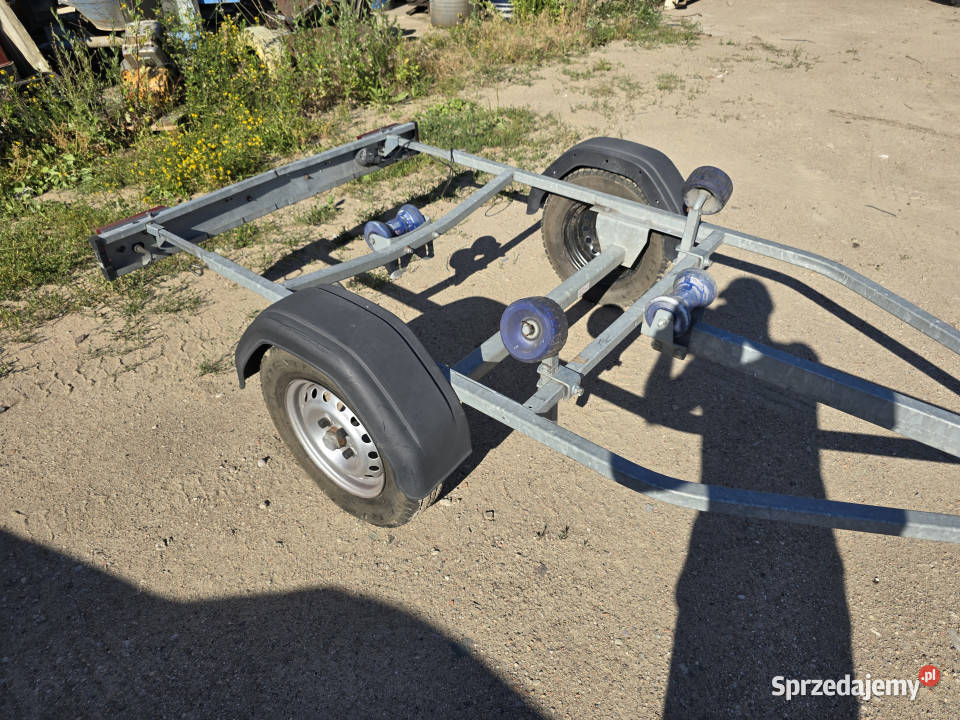 Przyczepka do łodzi wędkarskiej skutera wodnego 1