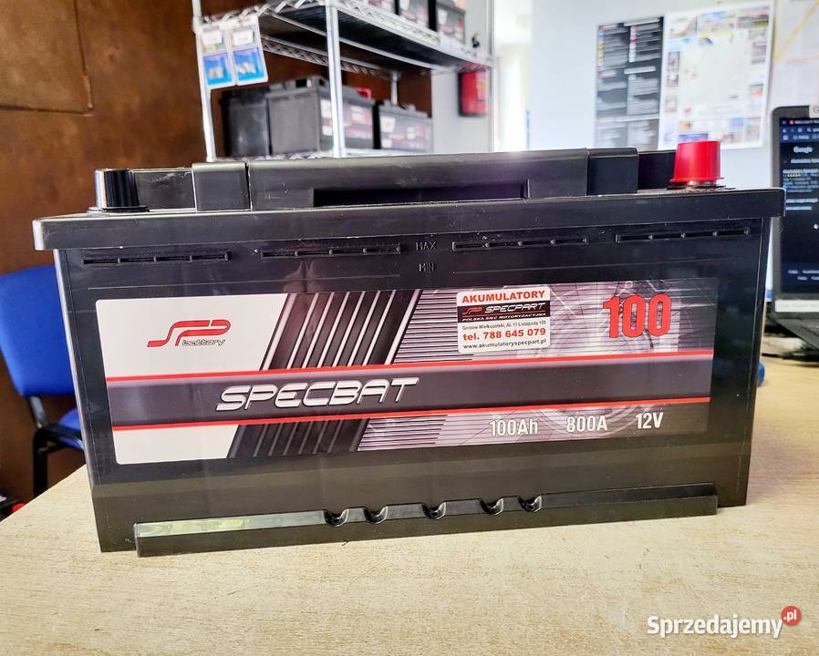 Akumulator SPECBAT 100Ah 760A EN
