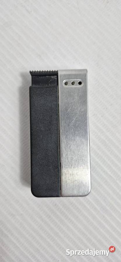 Designerska Zapalniczka Vintage Metal Black Styl Biłgoraj