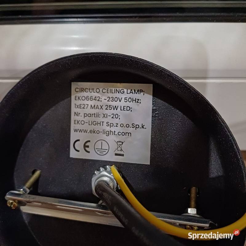 Lampa wisząca ogrodowa Circulo Ceiling EKO6642 Lampy wiszące łódzkie Sieradz