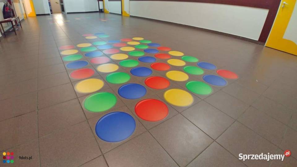 Twister244100x150 gry korytarzowe naklejki sprzedam