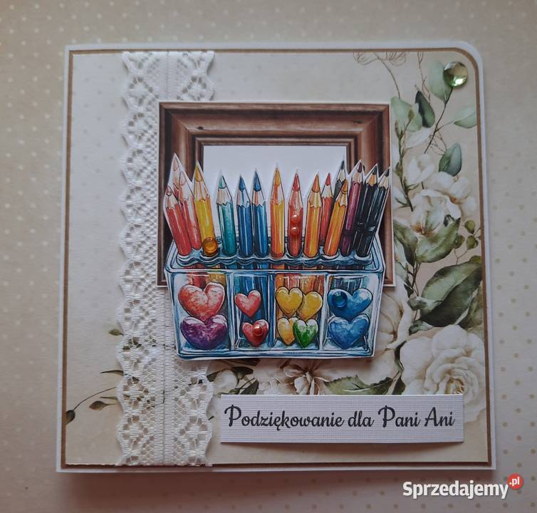 Podziękowanie personalizowane przedszkolaki Dęblin