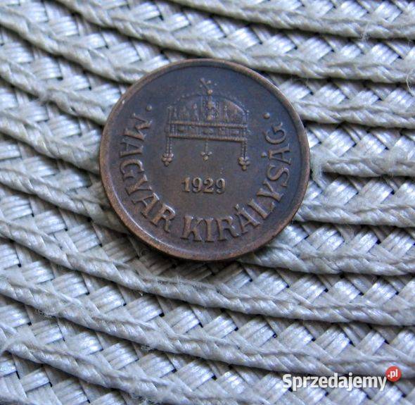 Węgry 2 Filery 1929r Numizmatyka