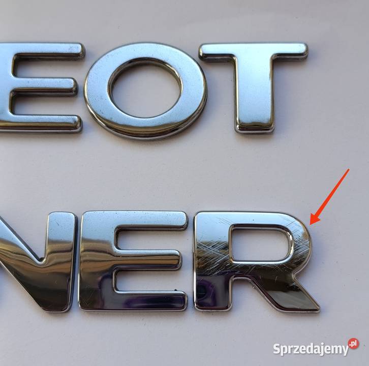 Napis emblemat Peugeot Partner I 0210r Lipno sprzedam