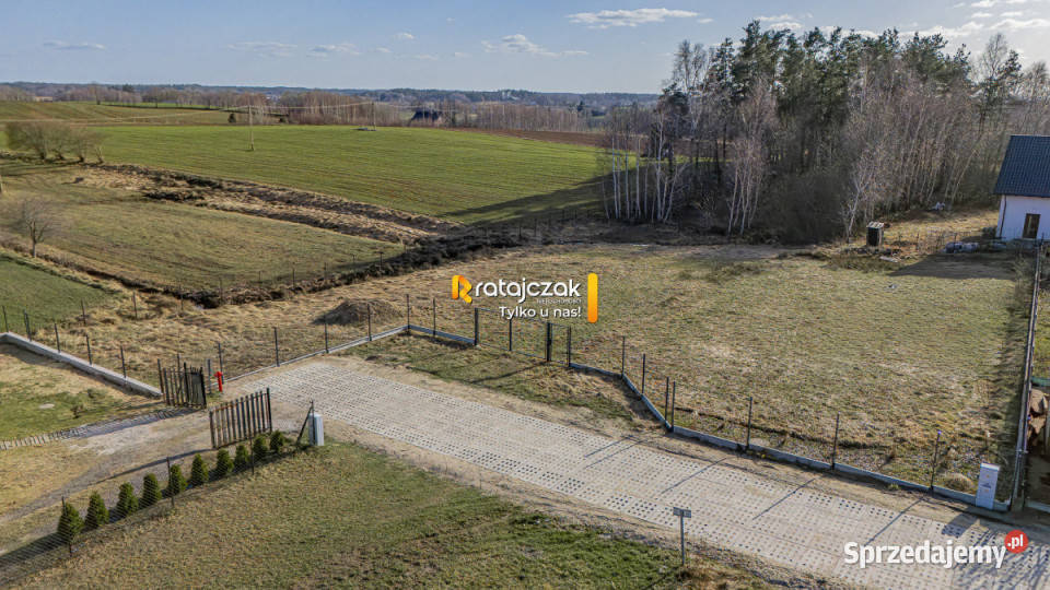 sprzedaży gruntu Łebno HalkŁebińskiego 1871m2 utwardzona Sprzedaż