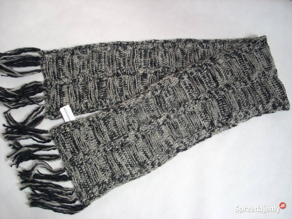 CA Gruby Szal Czapka Komplet Nowy Pozostałe Nowy Sącz