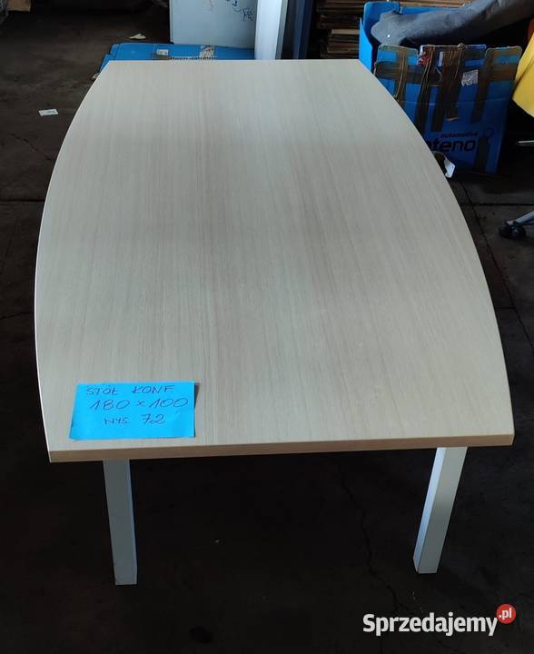 Stół konferencyjny 180x100 FAKTURA VAT stan Wrocław