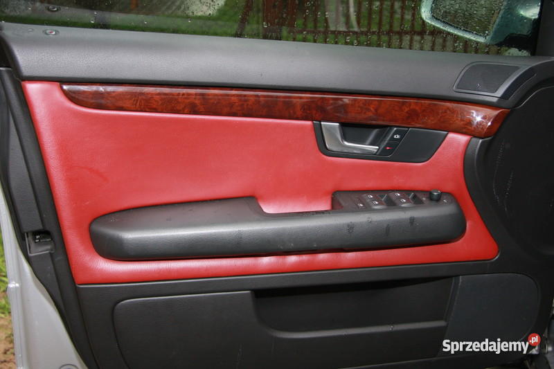 AUDI A4 B6 AVANT KOMBI 19 TDI 130 2003 r SREBRNY skórzana tapicerka małopolskie Wojnicz sprzedam