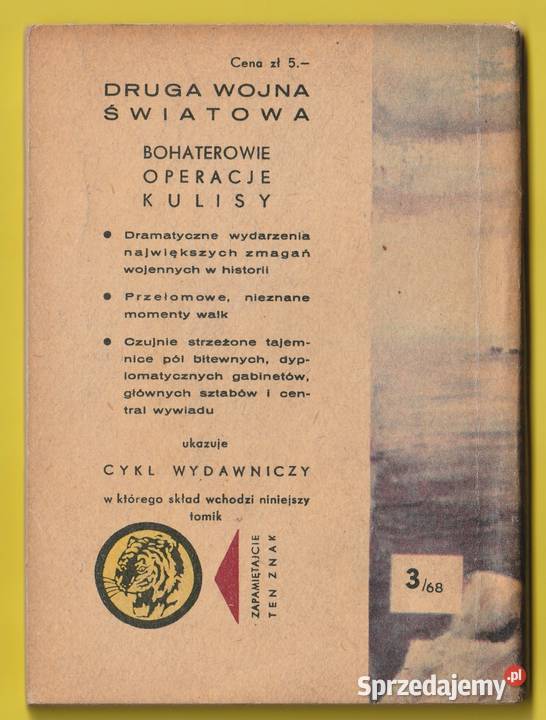 ŻÓŁTY TYGRYS IZABELLAFELIX 1966 Łódź
