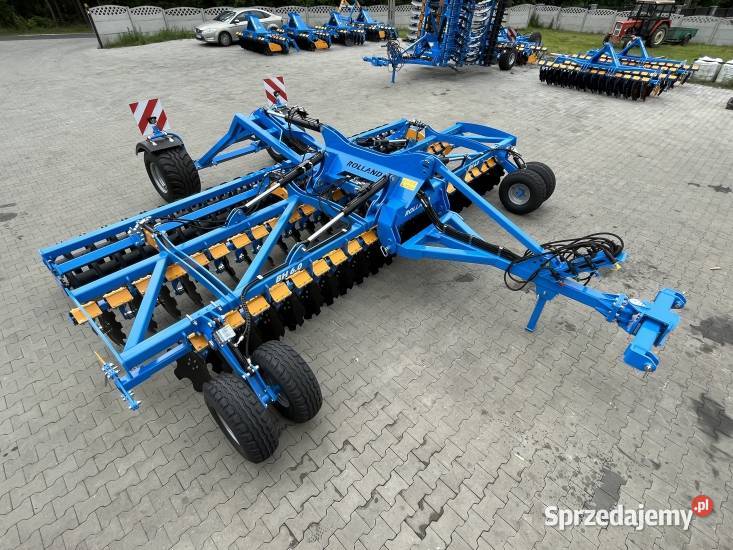 Brona talerzowa Rolland hydraulicznie składana podlaskie sprzedam