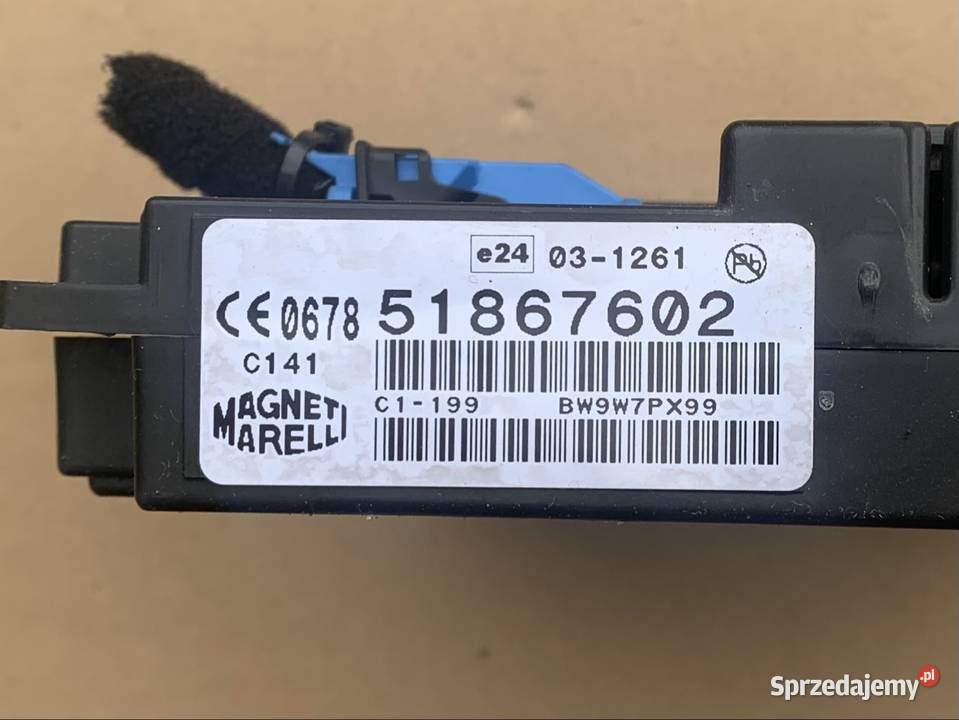 51867602 sterownik moduł fiat grande Punto III 3 Szczecin