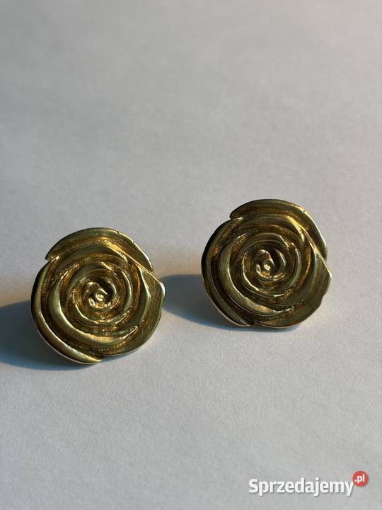 Kolczyki Kembali Orska pozłacane