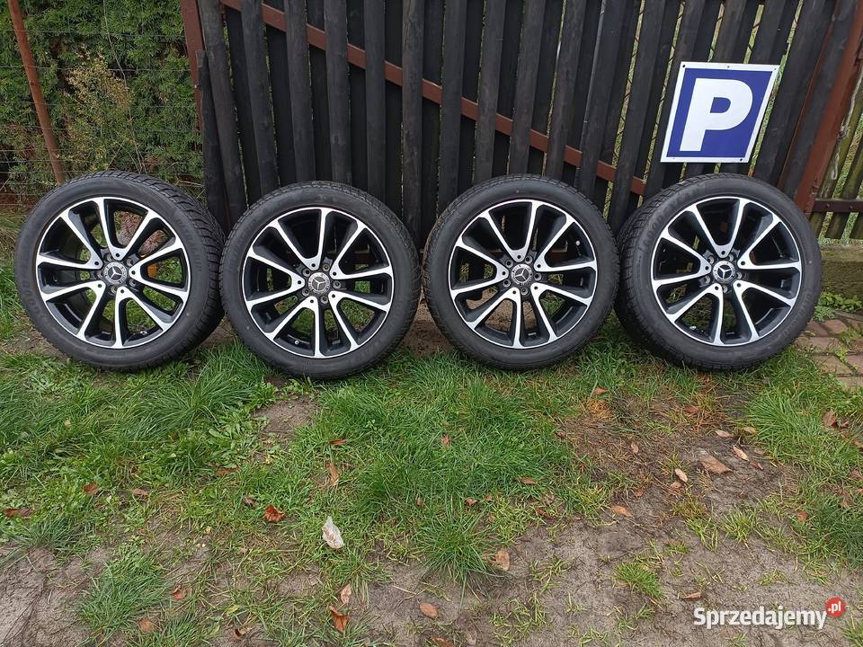 Oryginalne Koła Zimowe Mercedes 18 5x112 mazowieckie Ostrołęka