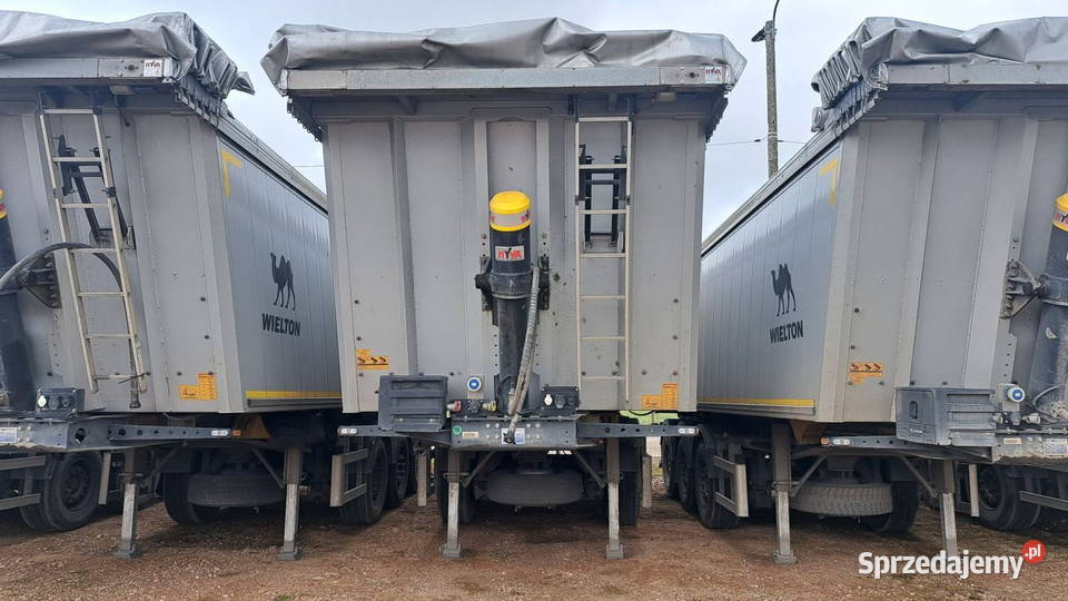 Wielton NW3 waga 62t poj 38m3 elek dach Teflon Wielton
