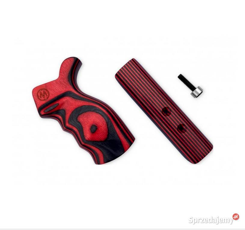 025 Rękojeść baka policzkowa Airmaks Krait Red Trzcianka