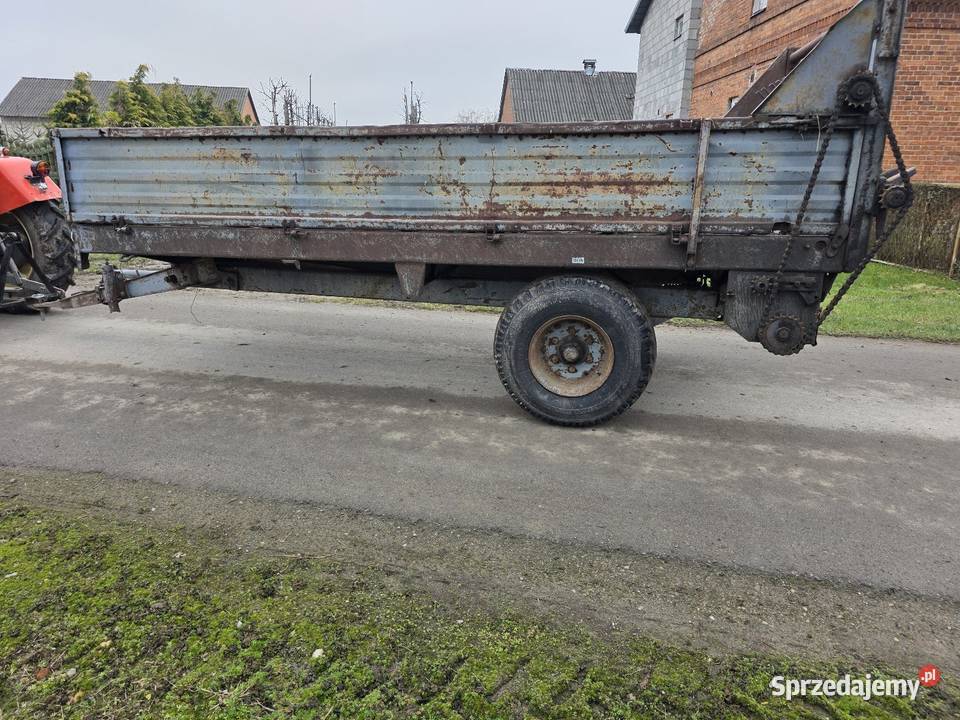 Rozrzutnik obornika jednoosiowy czarna nieuszkodzony