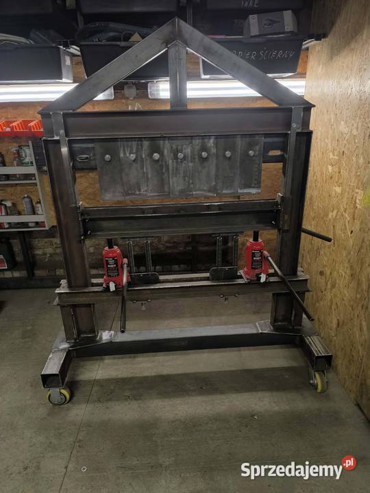 zaginarka giętarka segmentowa do blachy