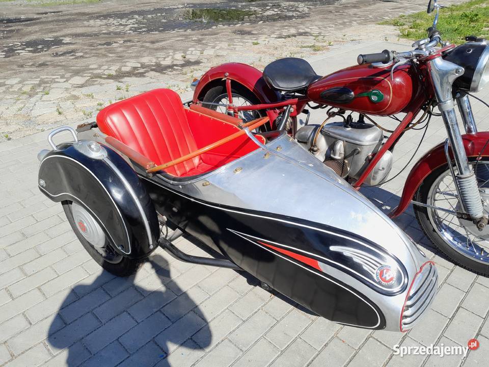 Wózek boczny Wunsche do motocykli Ifa Mz Bk Jelenia Góra sprzedam
