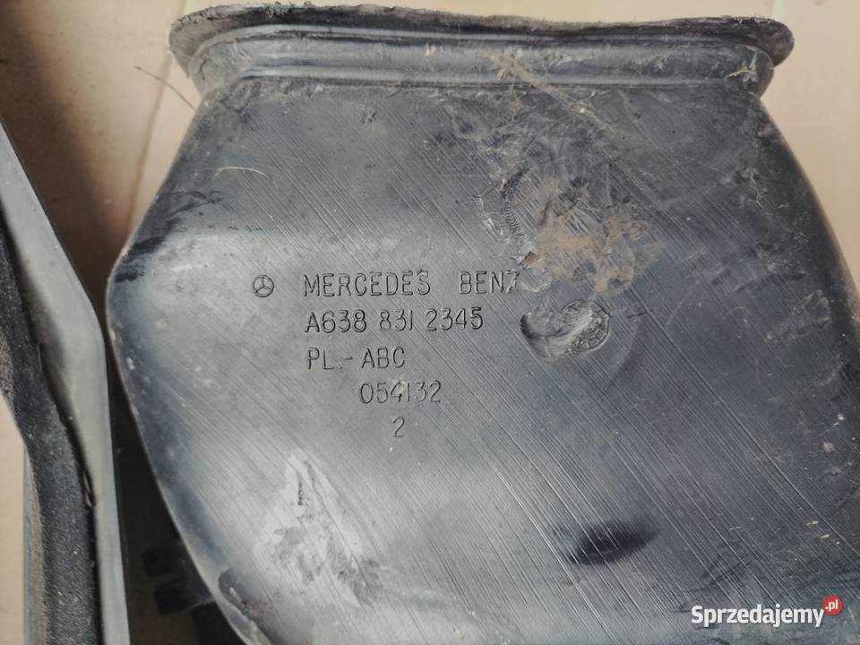 WLOT POWIETRZA MERCEDES VITO W638 A6388310105 Kamień-Kolonia
