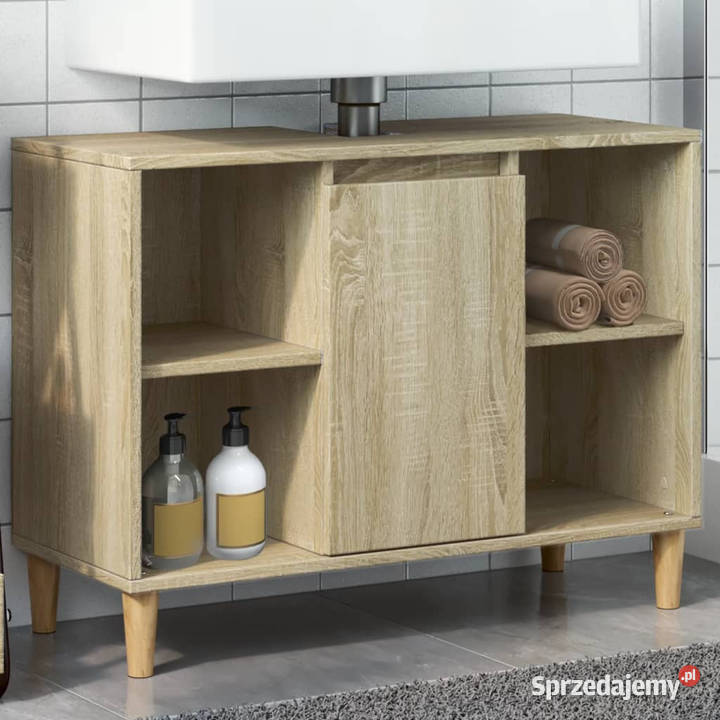 Szafka łazienkowa dąb sonoma 80x33x60 WM857131 Warszawa