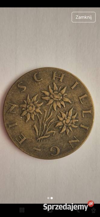 moneta 1 Schilling 1965 Austria Antyki, Sztuka, Kolekcje Nysa