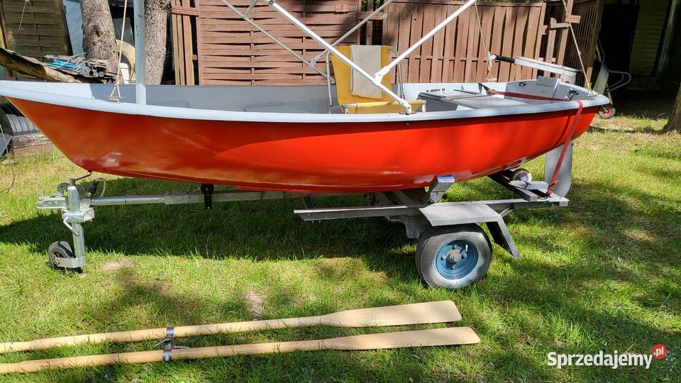 Jachcik żaglowy wiosłowy silnik 4 suwowy warmińsko-mazurskie Iława