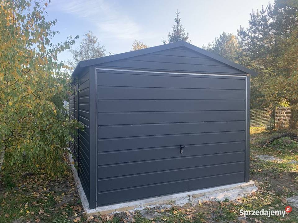 Garaż blaszany PREMIUM 3x5 Producent SZYBKA Szczecinek