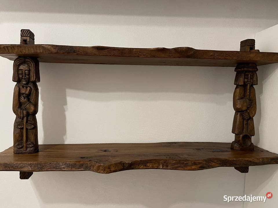 Sztuka ludowa półka góralska ludowa zakopiańska Łódź