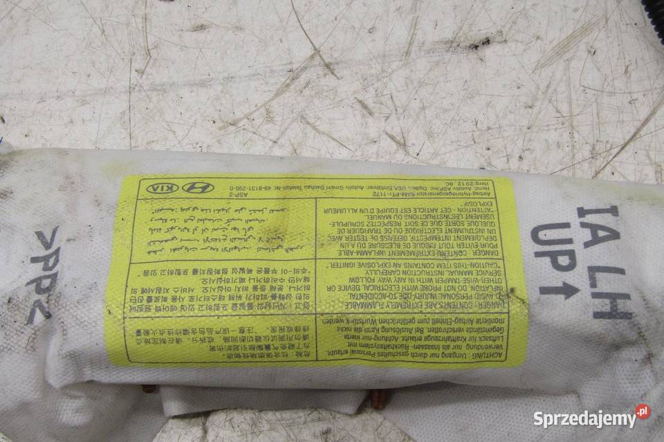 PODUSZKA POWIETRZNA FOTELA LEWA LEWE AIRBAG osobowe