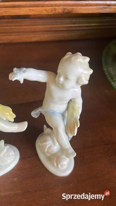 Lato Figurki Pory Roku IlmenauPorzellanfabrik Gdańsk