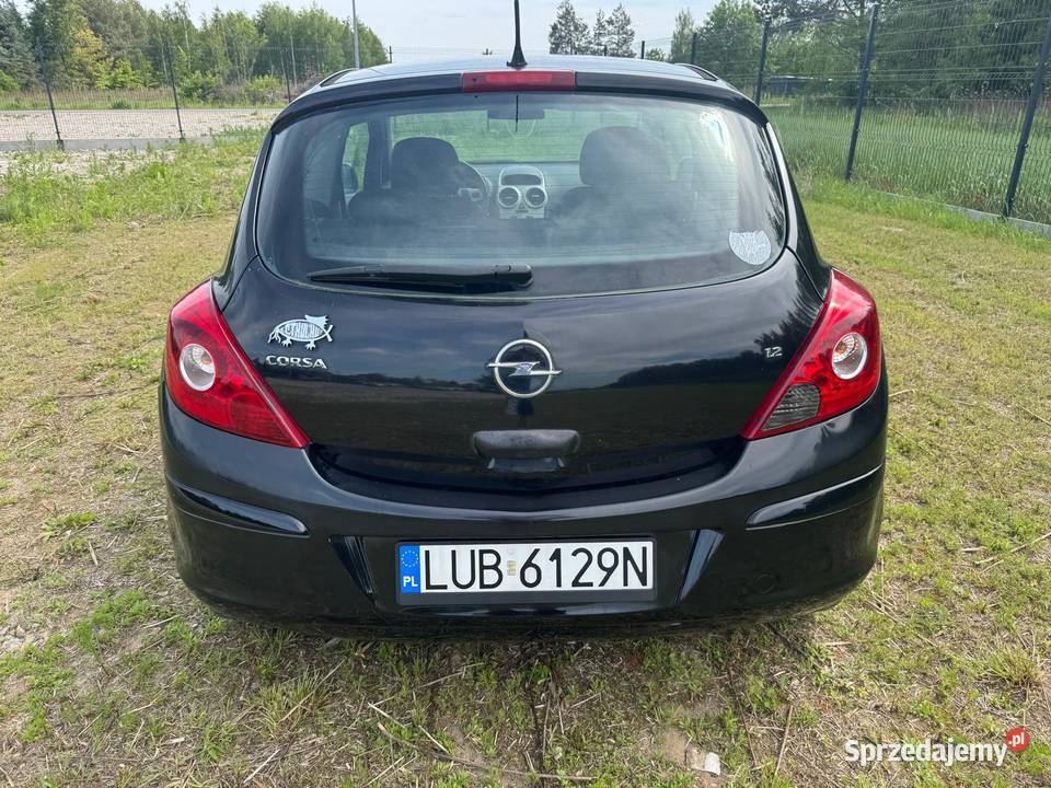 Opel Corsa D 2007 12 benzyna 80 klima tempomat Lublin
