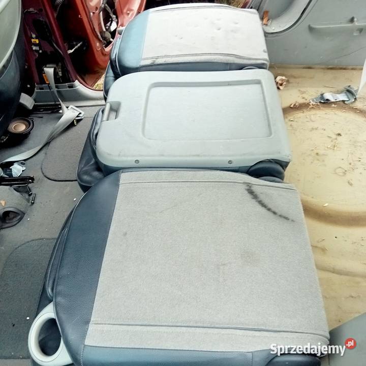 Renault Scenic komplet foteli pół skóra Leszno sprzedam