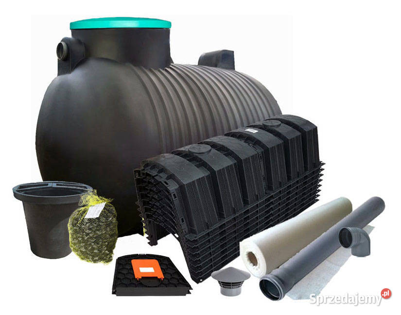 OCZYSZCZALNIA ŚCIEKÓW DRENAŻOWA 3000L B3 TUNELE Żmigród