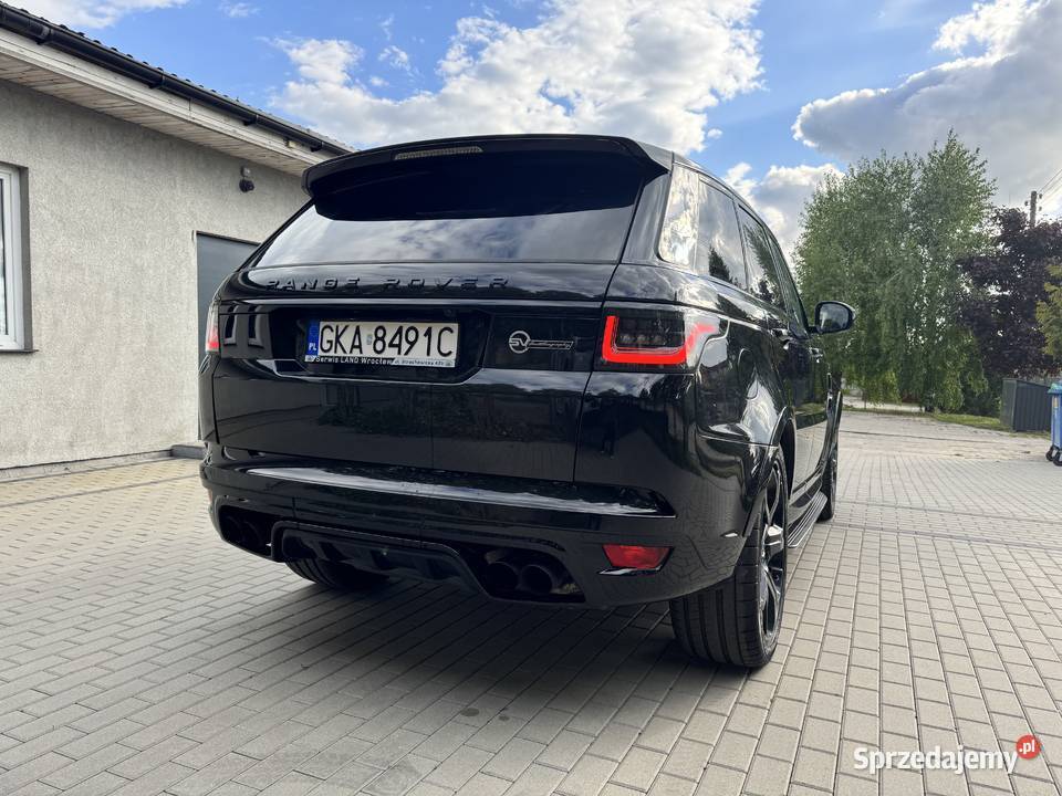 Land Rover Range Rover Sport S 50 V8 SC elektrycznie ustawiane fotele Różyny