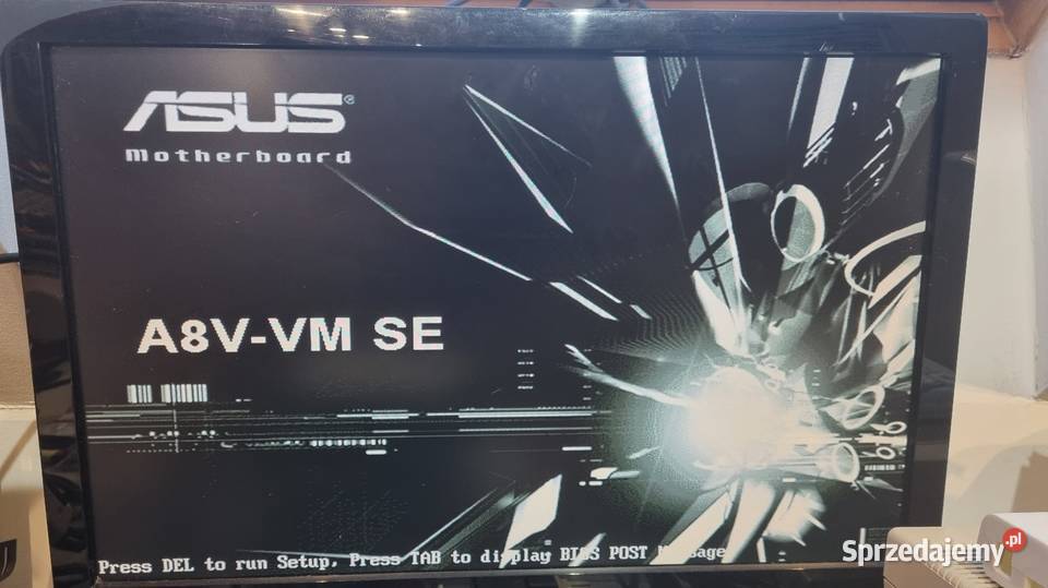 Legendarna retro płyta główna ASUS A8VVM 1Gb RAM